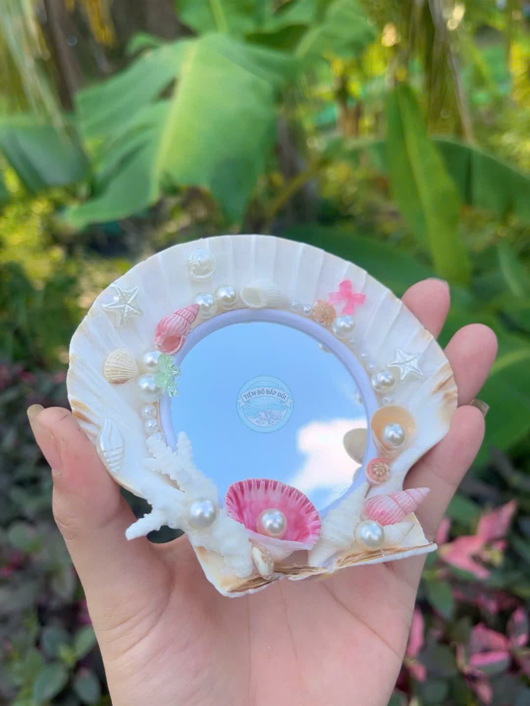 Gương Sò Dáng Tròn